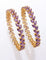 Designer Zirconia Purple Bangles ZBGL10128