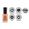 One Stroke Premium Nail Enamel Sunrise $ J50 8ML