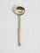 Westside Home Dull Gold Serving Spoon with Rattan-Small