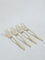 Westside Home Dull Gold Fork (Set of 4)