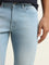 WES Casuals Light Blue Relaxed Fit Mid Rise Jeans