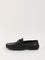 SOLEPLAY Black Metallic Buckle Loafers