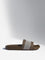 SOLEPLAY Beige Knit-Textured Pool Slides