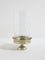 Westside Home Gold Etched Glass Candle Holder-Large