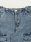 Y&F Kids Blue Mid Rise Relaxed Fit Jeans