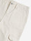 Y&F Kids Light Beige Mid Rise Cargo Trousers