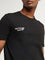 Nuon Black Cotton Slim Fit T-Shirt