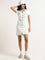 Nuon White Denim Shirt Dress