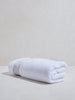 Westside Home White Jacquard Detailed Bath Towel