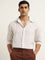 Ascot Off-White Striped Relaxed-Fit Cotton Shirt