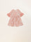 Utsa Kids Dull Pink Floral Design A-Line Cotton Dress (2 - 8yrs)