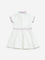 HOP Kids White Polo Collared Dress