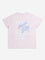 Y&F Kids Light Pink Text Printed T-Shirt