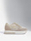 LUNA BLU Beige Platform Lace-Up Sneakers