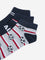 Y&F Kids Multicolour Football Socks - Pack of 3