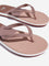 LUNA BLU Blush Pink Colour-Blocked Flip-Flop