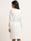 Wardrobe Ivory A-Line Dress with Belt