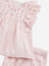 HOP Baby Pink Floral Cotton Top with Mid-Rise Shorts Set