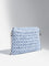 Studiowest Light Blue Woven-Textured Sling Bag