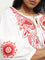 Gia White Embroidered Cotton Blouse