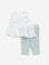 HOP Baby White Polka Dotted Cotton Top with Pants Set