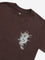 Y&F Kids Dark Brown Dragon Printed Cotton T-Shirt