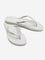 LUNA BLU Light Grey Diamante Detailed Flip-Flop