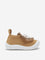 Yellow Tan Bear Applique Slip-On Shoes