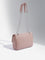 Westside Accessories Dusty Pink Quilted Sling Bag