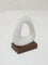 Westside Home White Marble Decorative Accessory on Stand