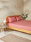 Westside Home Dusty Rose King Bed Fitted Sheet and Pillowcase Set