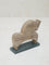 Westside Home Beige Wooden Carved Horse Decorative Accessory