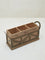 Westside Home Brown Wooden Cutlery Caddy