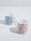 Westside Home Blue & Pink Floral Design Mugs (Set of 2)