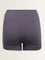 Superstar Purple Ribbed Textured Seam-Free Boy Shorts Brief