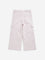 HOP Kids Light Pink Cargo-Style Relaxed - Fit Mid - Rise Jeans