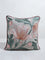 Westside Home Dusty Rose Tulip Embroidered Cushion Cover