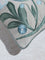 Westside Home Aqua Tulip Embroidered Cushion Cover