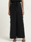 LOV Black High-Rise Cargo-Style Pants