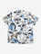 Y&F Kids Multicolour Face Printed Resort-Fit Shirt