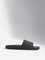 SOLEPLAY Dark Grey Knit-Textured Pool Slides