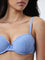 Wunderlove Blue Lace Design Underwired Bra