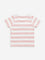 HOP Kids Pink Striped Design Cotton T-Shirt