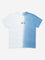 Y&F Kids Blue Dual-Toned Cotton T-Shirt