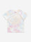 HOP Kids Multicolour Tie-Dye Printed Cotton T-Shirt