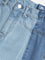 Y&F Kids Blue Straight - Fit Mid - Rise Jeans