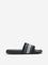 SOLEPLAY Black Stripe Detailed Slides