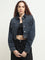 Nuon Dark Blue Denim Jacket