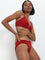 Superstar Red Seam-Free Bikini Cotton Brief