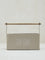 Westside Home Beige Text Design Caddy